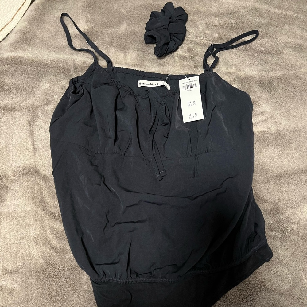 Abercrombie & Fitch Black Bodysuit
